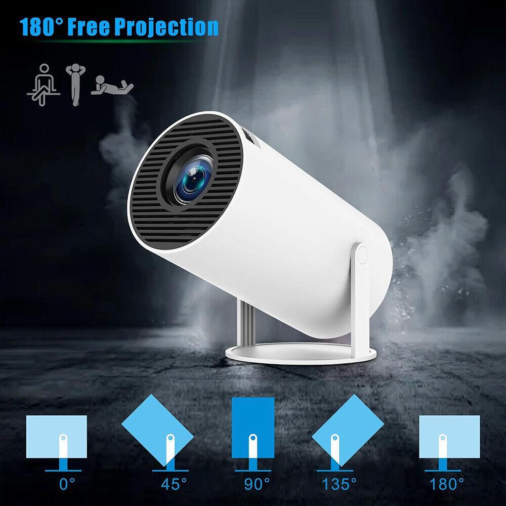 5G 4K Projector Smart HD LED WiFi Bluetooth HDMI USB Android Office Home Theater