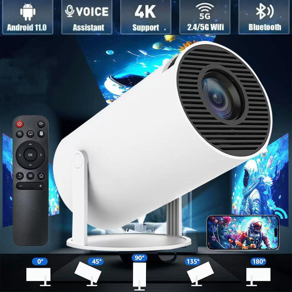 5G 4K Projector Smart HD LED WiFi Bluetooth HDMI USB Android Office Home Theater